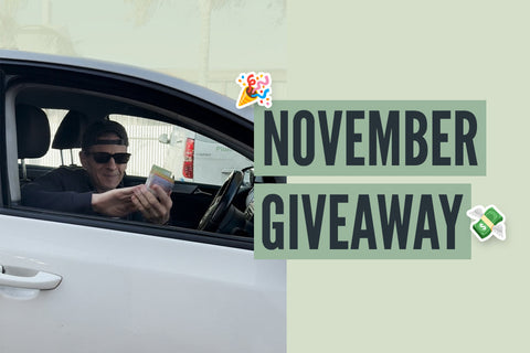 Monthly Giveaway November 2025